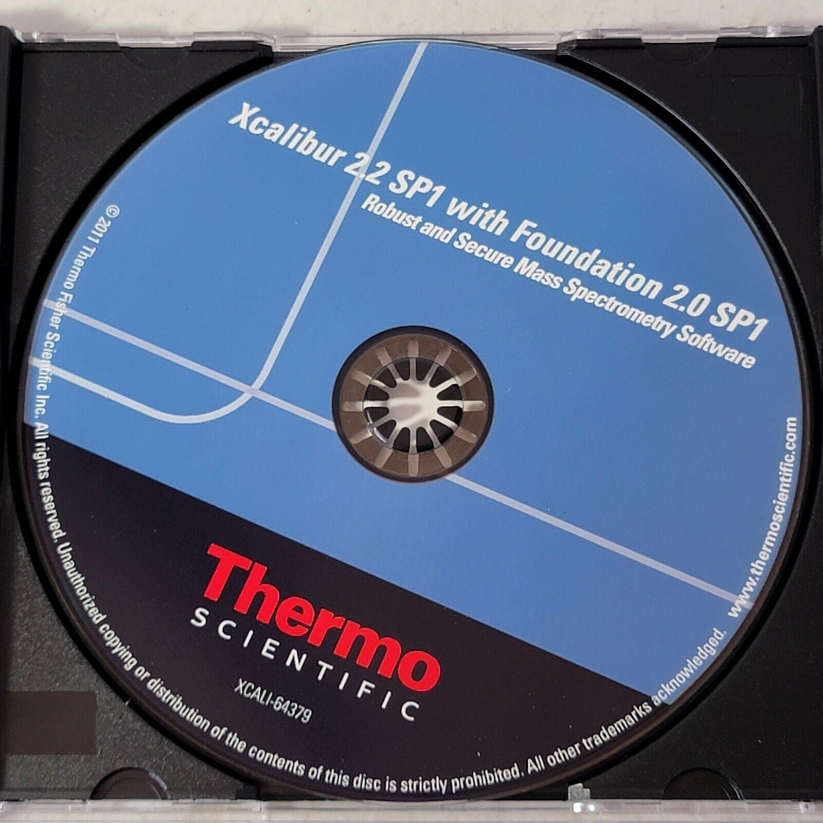 Thermo Scientific Xcalibur 2.2 SP1 With Foundation 2.0 SP1 SW XCALI-64 ...