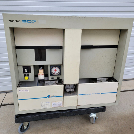 PerkinElmer A030700 Packard 307 Flame Sample Oxidizer 3H 14C Radiolabeled