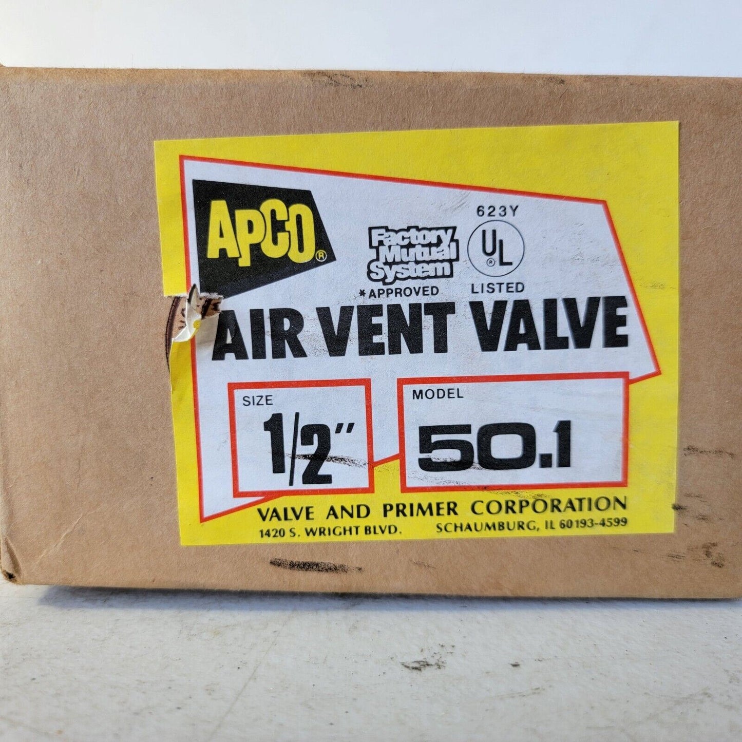 Apco 50.1 Iron Air Vent Valve 1/2in NPT