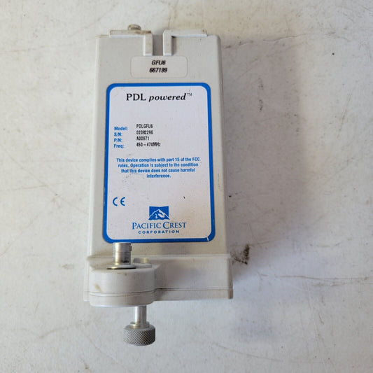 Pacific Crest PDL Powered PDLGFU5 GFU6 Radio A00791 450-470 MHz