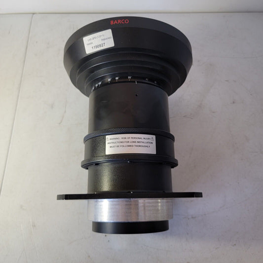 Barco LNS QFD 1.27:1 Projector Lens 1190927 799560 R9840400