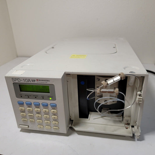 TESTED- WORKS Shimadzu SPD-10A VP  HPLC System UV VIS Detector 228-39300-92