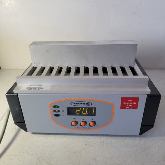 TESTED- Techne DB-3D Dri-Block Heater w/ Vidas Heat and Go (P/N 93554)