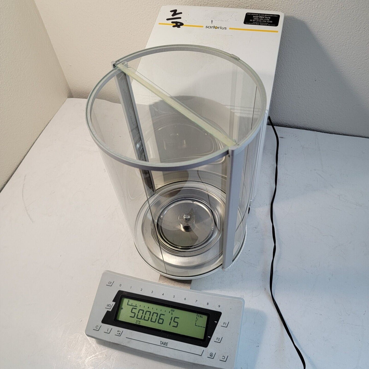 TESTED- WORKS Sartorius MC210S Max 210g x 0.01mg Readability Analytical Balance