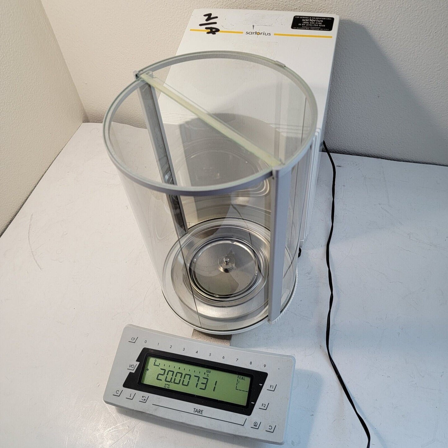 TESTED- WORKS Sartorius MC210S Max 210g x 0.01mg Readability Analytical Balance