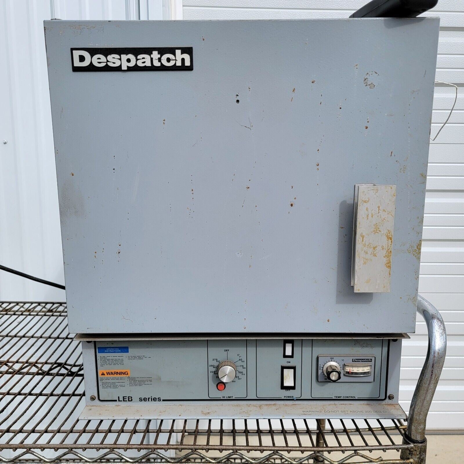 Despatch LEB 1-21-3 Bench 120v Gravity Convection Laboratory Oven Incu ...