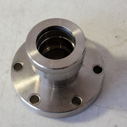 MDC 2.75" CF DN35CF-DN40CF Adapter To ISO 1" Ultratorr Fitting High Vacuum SS