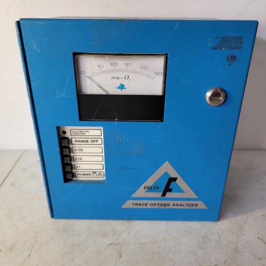 READ DESCRIPTION Delta F Trace Oxygen Analyzer 0-5000 PPM, FA35550A