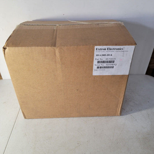 Extron HSA 200S US Black 60-510-01 Electronics HSA200S-BLK