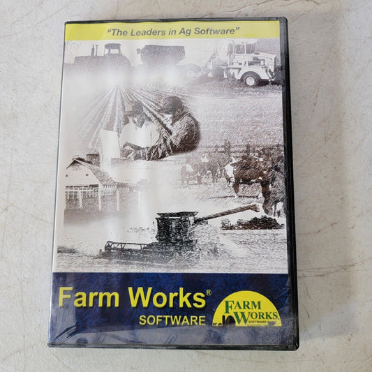 Farm Works Ag Software X2 CD Disk w/ Key Code