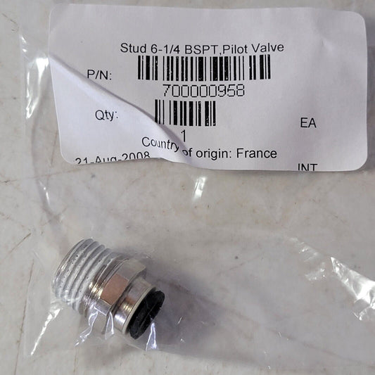 Chromatography Stud 6-1/4 BSPT Pilot Valve