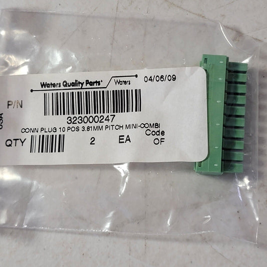 1x Waters Chromatography 10 Position Plug 323000247