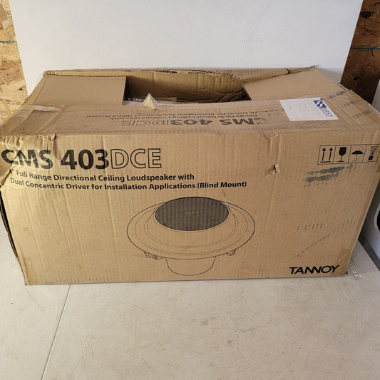 Tannoy CMS 403DCE 4" Full-Range Directional Ceiling Loudspeaker (Single)