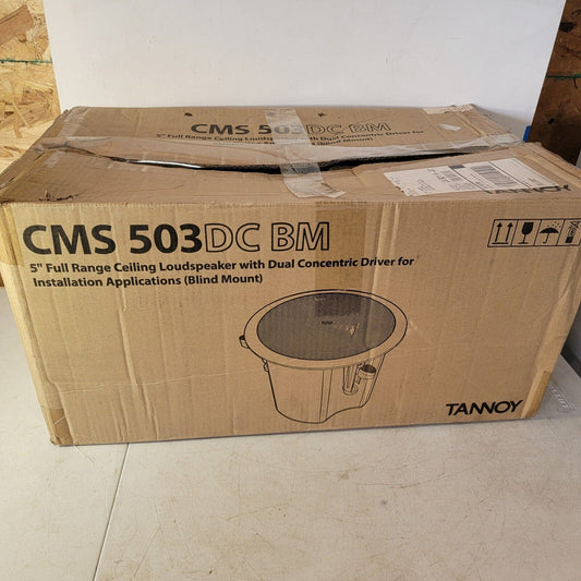 Tannoy CMS 503DC BM Full-Range Audio Ceiling Speaker - Single - Blind Mount