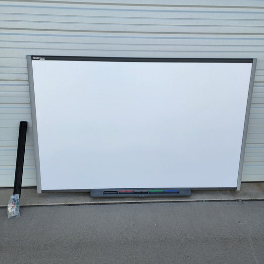 Smart Board 87" White Board SB685-R2-713548 w/ Markers, Eraser