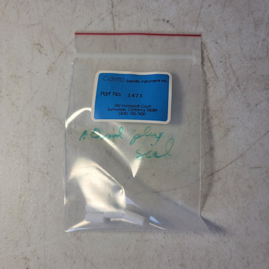 4x Cavro Scientific Instruments 1473 1.0 mL Teflon Plug Seal