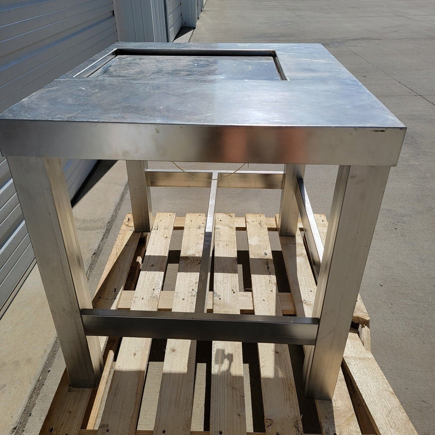 *READ* NTA Industries ULTRACLEAN Air Vibration Isolation Table Stainless Steel