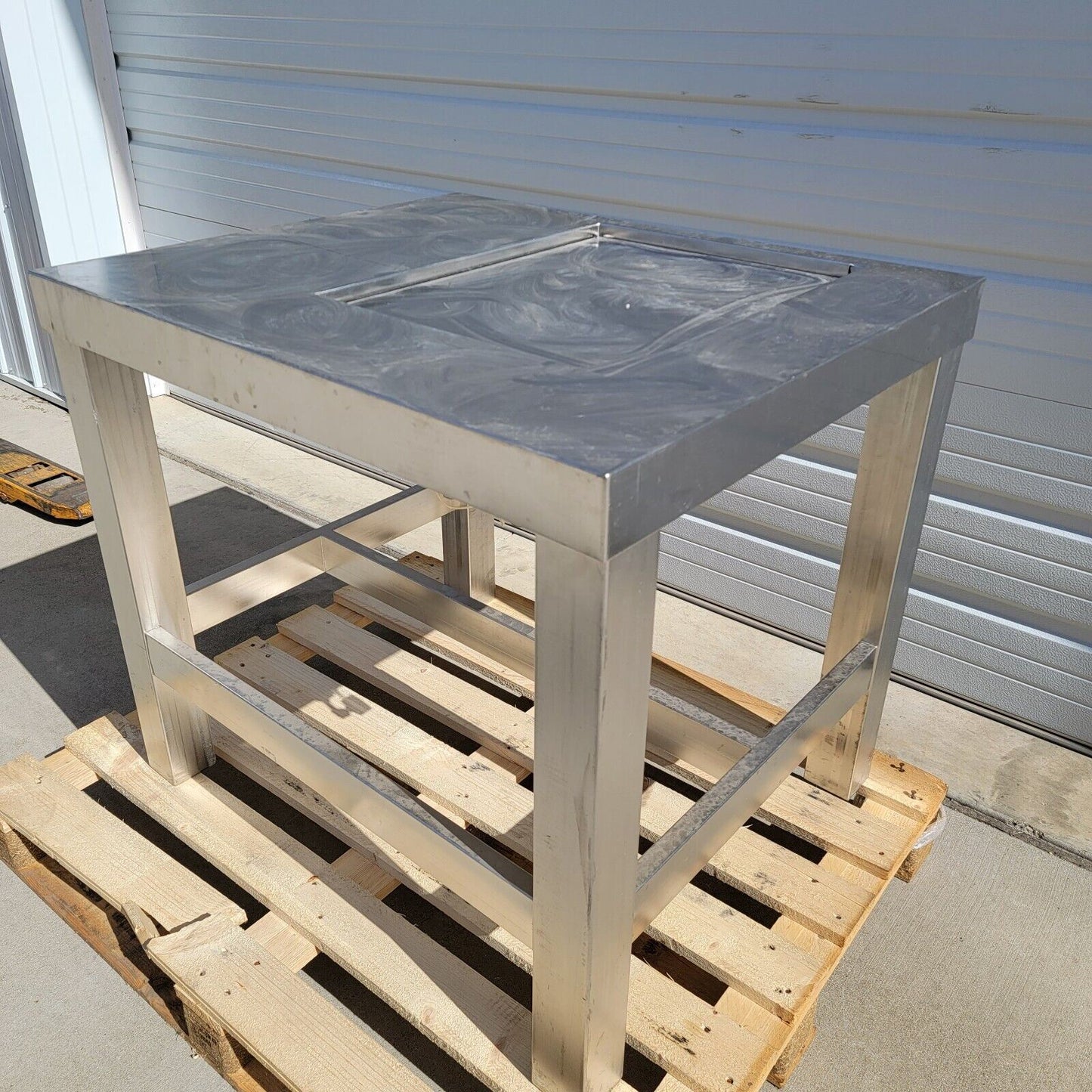 *READ* NTA Industries ULTRACLEAN Air Vibration Isolation Table Stainless Steel