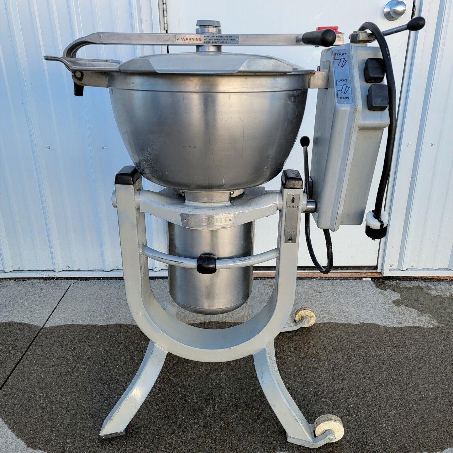 *READ DESCRIPTION* Hobart HCM-450 45 Qt Vertical Cutter Mixer Food Processor