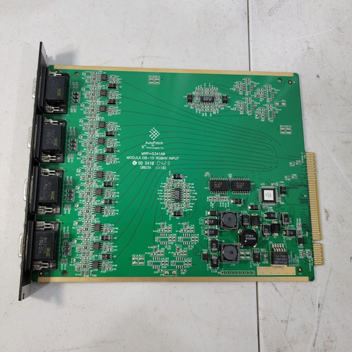 Autopath Modula AUTOPATCH MRP=5341A0 Modula DB-15 RGBHV Input – Lab Liquidators Store