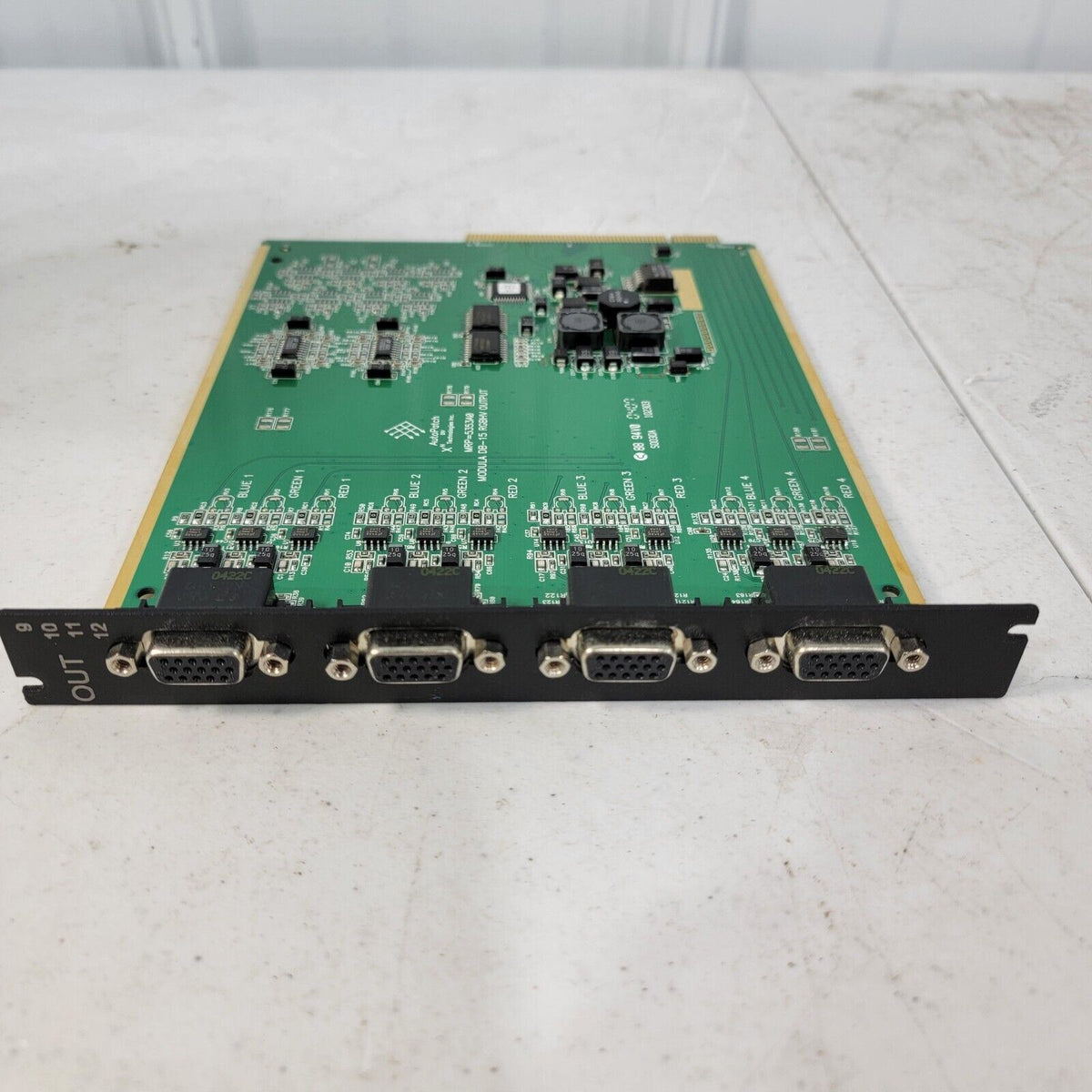 Autopath Modula AUTOPATCH MODULA RGBHV Output MRP=5353A0 DB-15 VGA 89 94V0 – Lab ...
