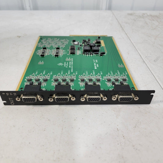 AUTOPATCH MODULA RGBHV Output MRP=5353A0 DB-15 VGA 89 94V0