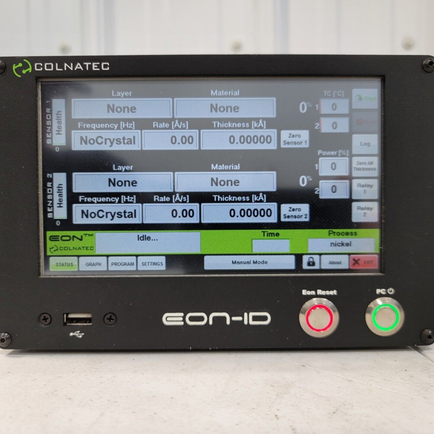 Colnatec Eon-ID Thin Film Thickness Controller and Monitor Deposition Sensor