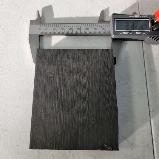Graphite Block Sheet Plate Blank 3" X 4" X 5/8"