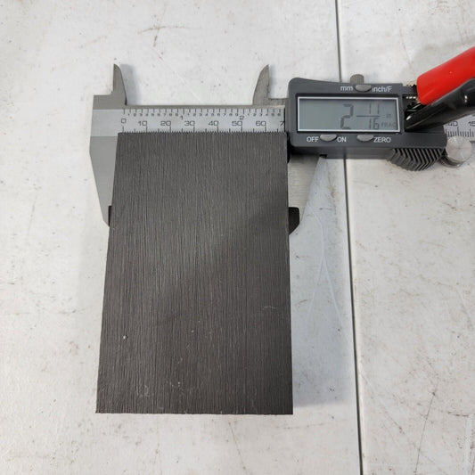 Graphite Block Sheet Plate Blank 2-11/16" X 4-5/32" X 5/8