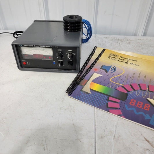 TESTED- Newport 1825-C Power/Energy Meter w/ 818T-10 High Power Thermal Detector
