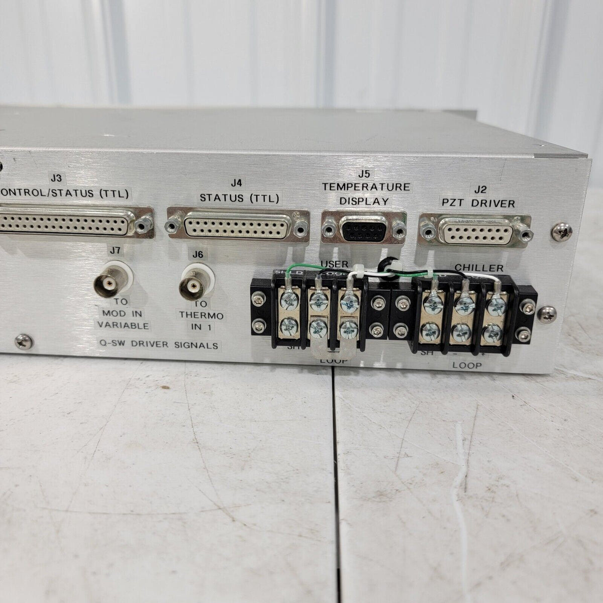 Qsw Rack Mount Fibertek Laser Diode Control Panel QSW Rack Mount – Lab Liquidators Store