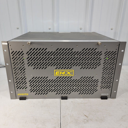 EMX6-FR Video Processing Modular Multiframe 15x EMX Slots 100-240v, 2x PSU