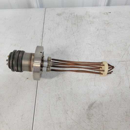 2.75" DN35CF-DN40CF 8-Wire Electrical Feedthrough High Vacuum High Voltage