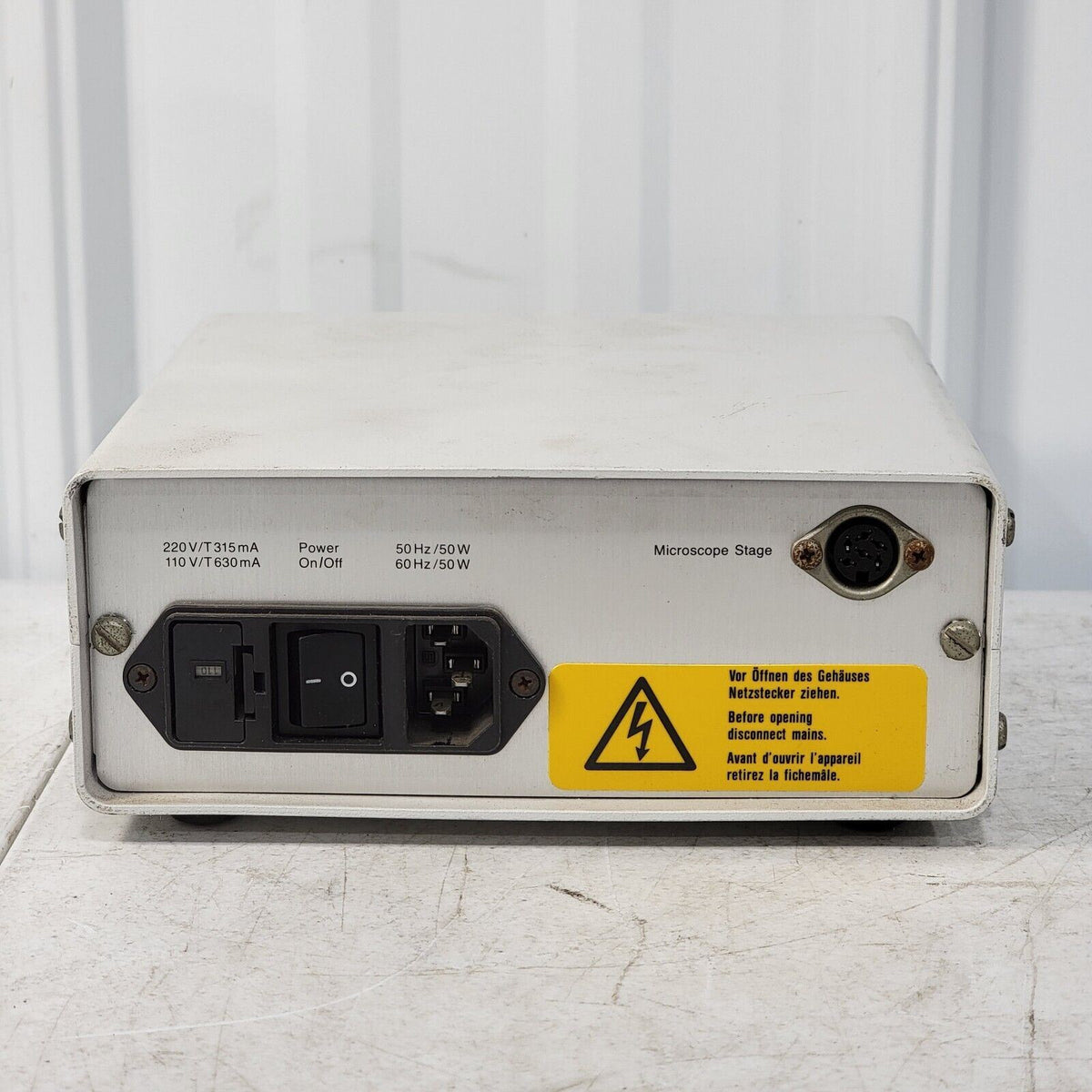 Microscope Control Unit Minitub HT 50 Microscope Stage Heater Control Unit – Lab Liquidators Store