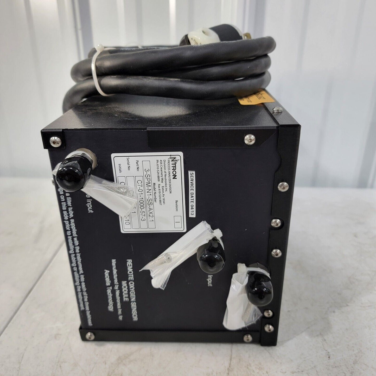 NTron Neutronics 3-SPM-N1-SS-AX2.1 Remote Oxygen Sensor Module – Lab ...