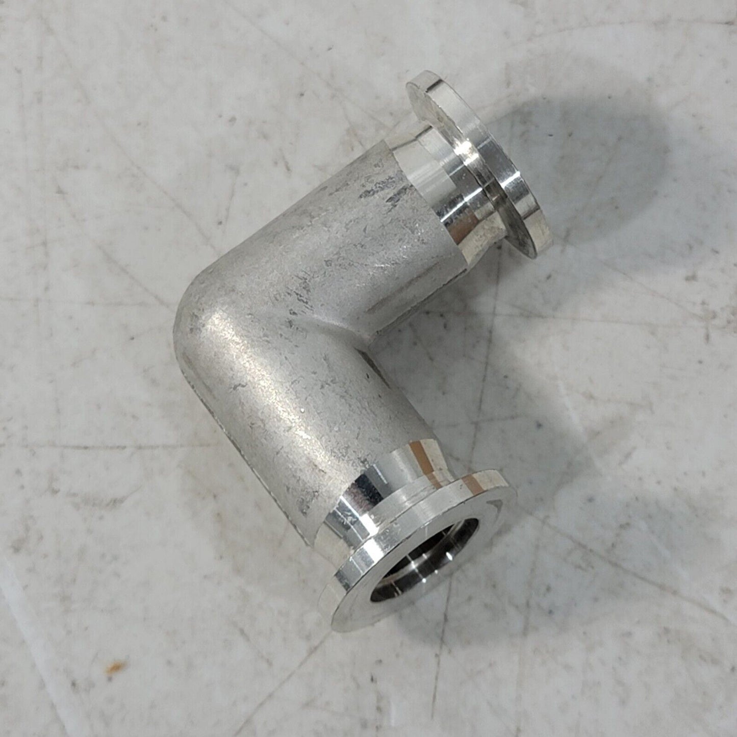 Edwards KF16 Elbow 90° High Vacuum Aluminum