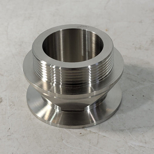 Edwards 2" Threads Vacuum Fitting Adapter KF50 NW50 Stainless Steel
