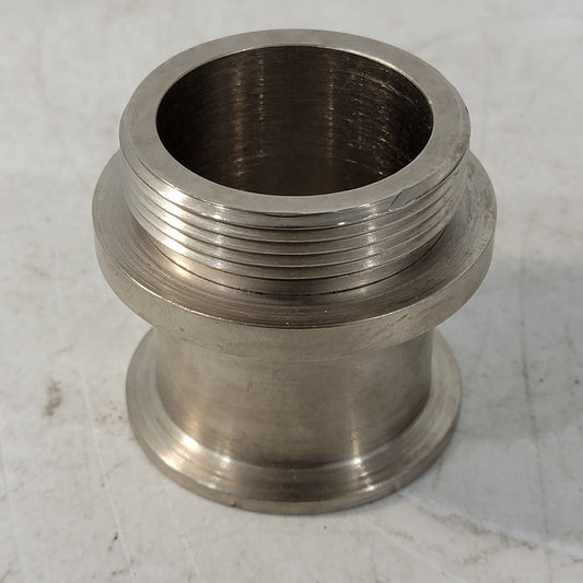 Edwards 1-1/2" Threads 2" OD Adapter To High Vacuum KF40 NW40