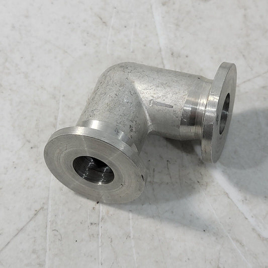 Edwards KF10 Elbow 90° High Vacuum Aluminum