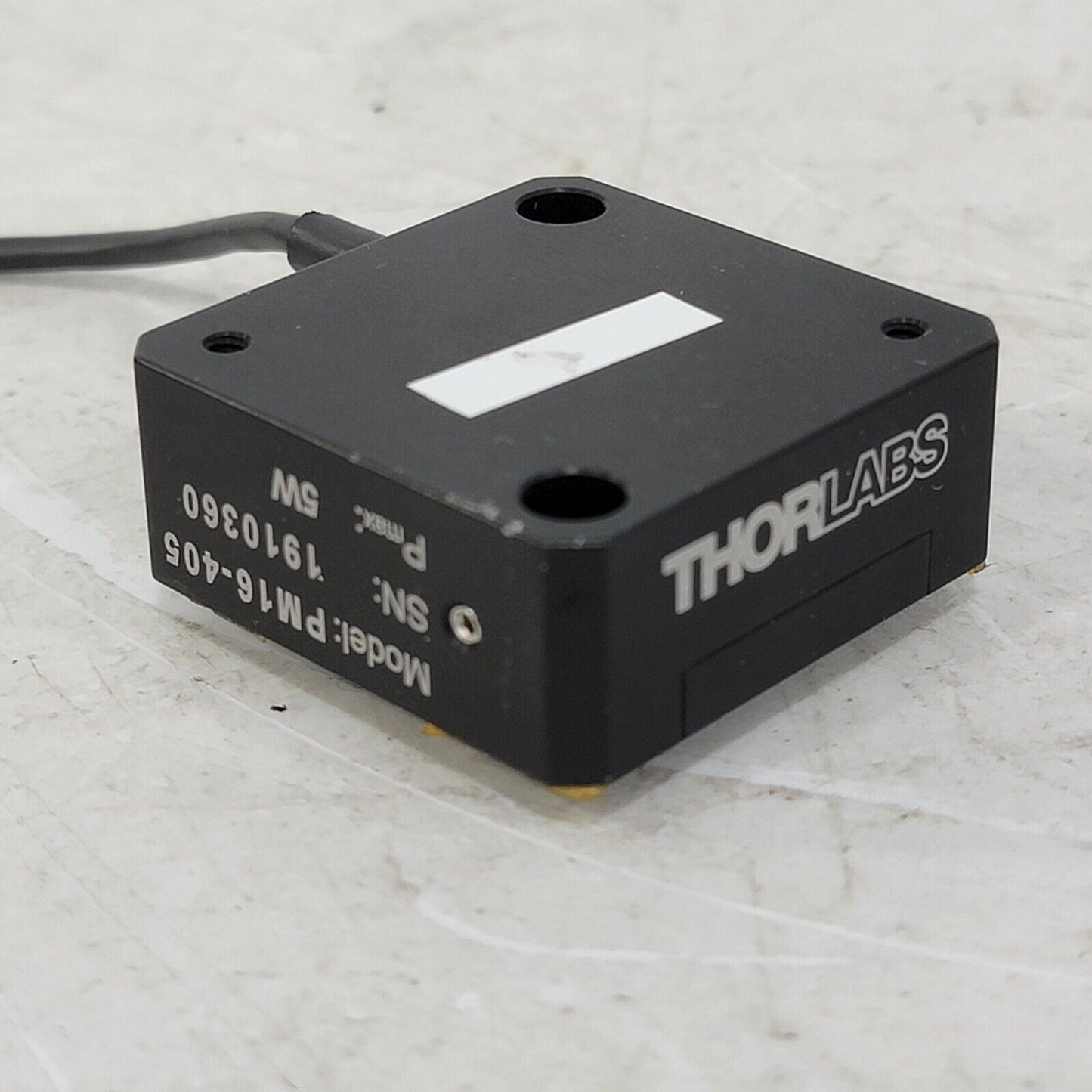 Thorlabs PM16-405 USB Power Meter Thermal Sensor 0.19um-20um, 5 Watt Max