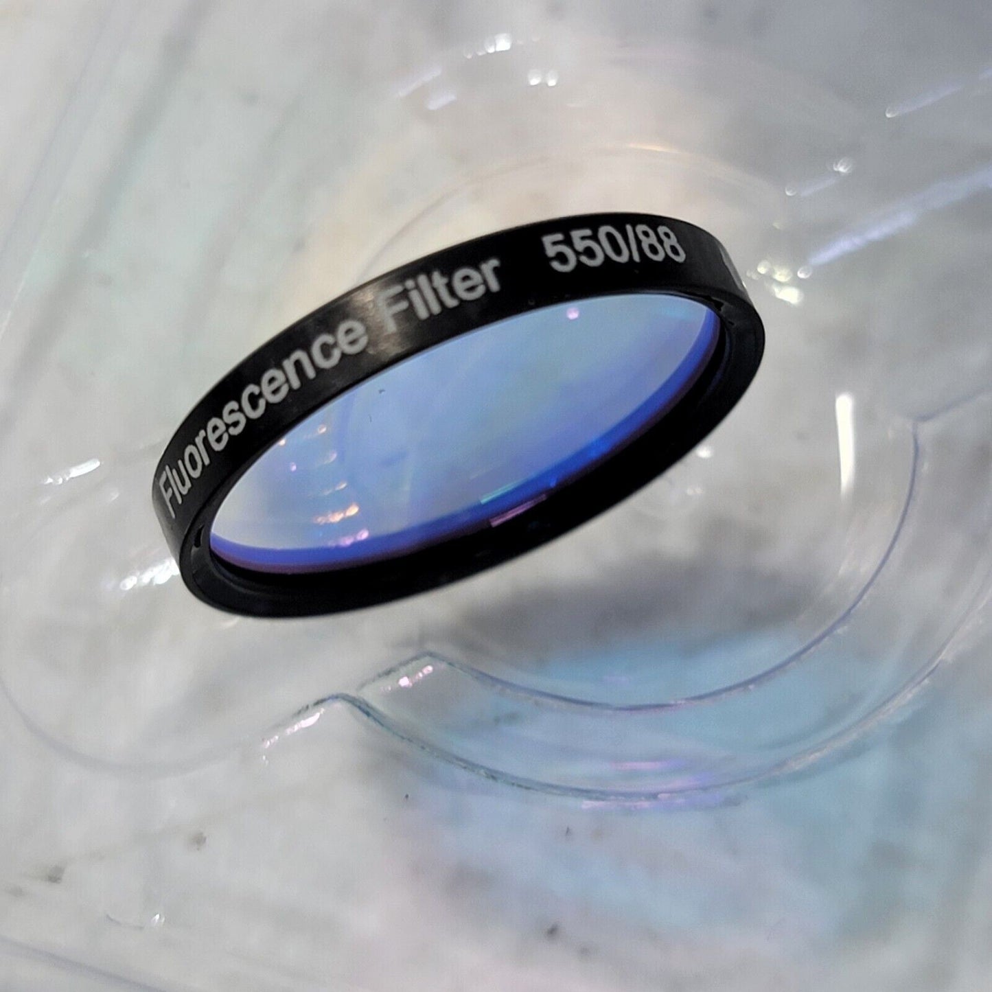 Semrock BrightLine FF01-550/88-25 550nm Fluorescence Filter 1" OD