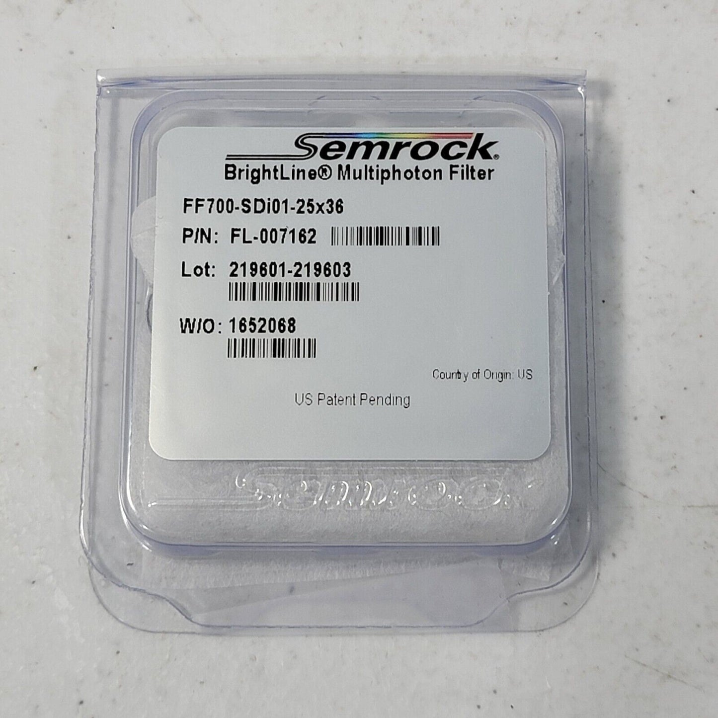 Semrock BrightLine Multiphoton Filter FF700-SDi01-25x36 Dichroic Mirror