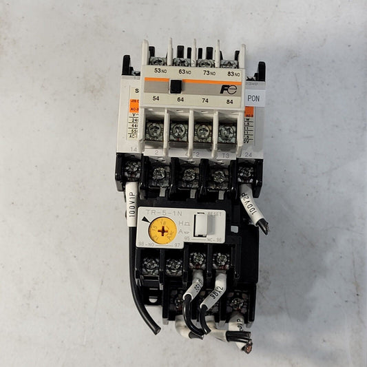 Fuji Electric SC-5-1 Contactor 100/110V Coil with TR-5-1N and SZ-A40 Breaker