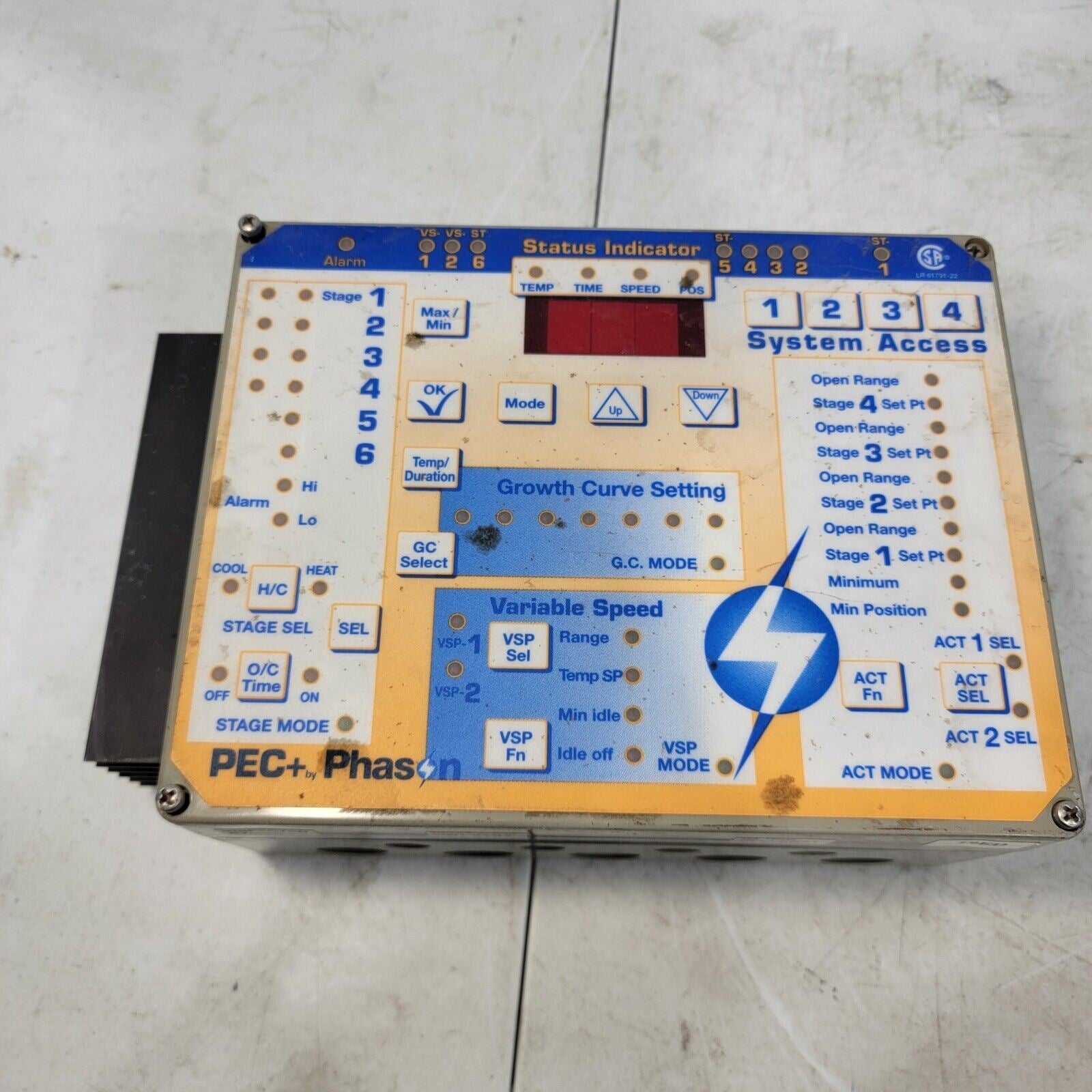 variable ac module | phason controls Images High... PEC Plus PhasOn Environment Control Panel Fans Heater Actuators Curtai ...