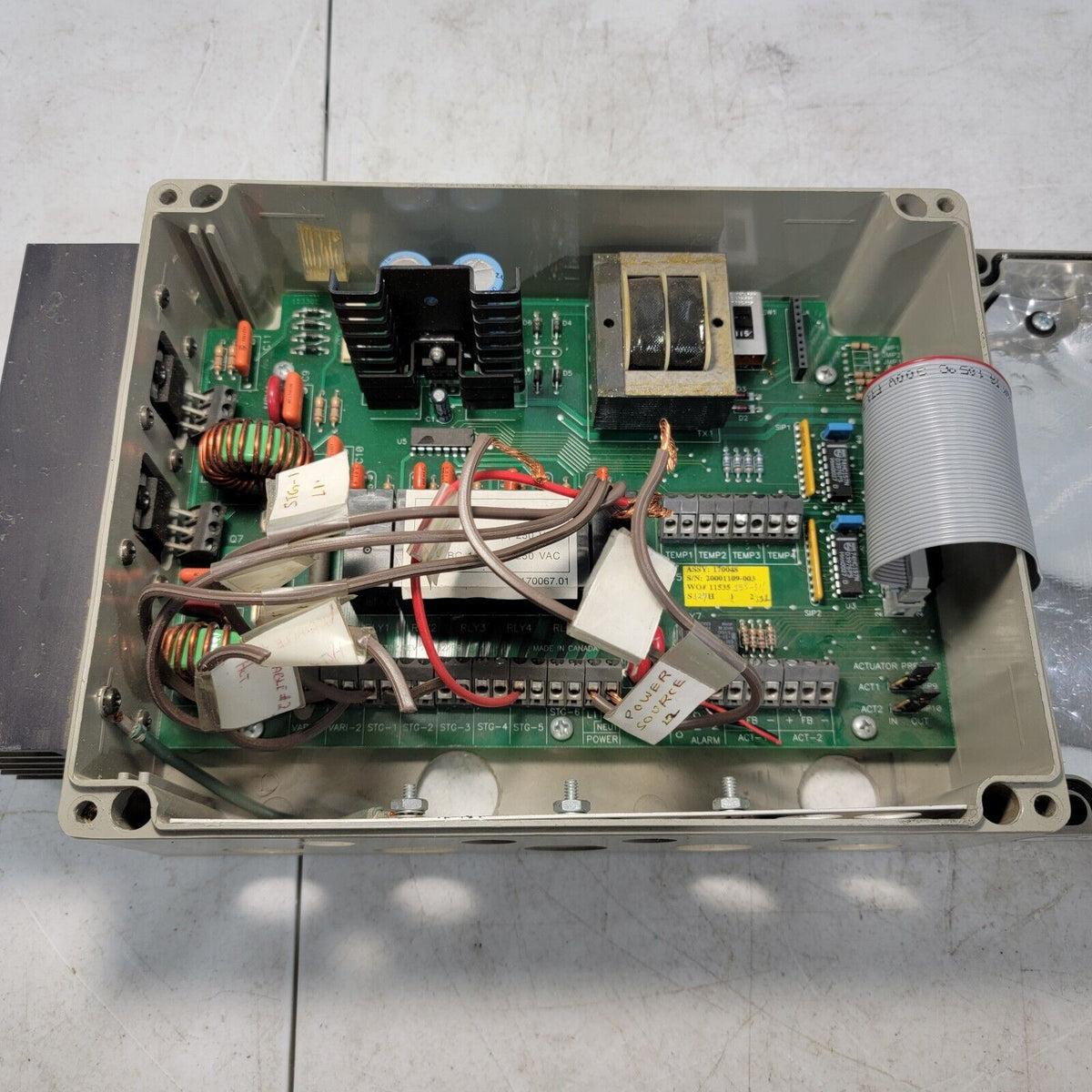 Pec Plus PEC Plus PhasOn Environment Control Panel Fans Heater Actuators Curtai ...