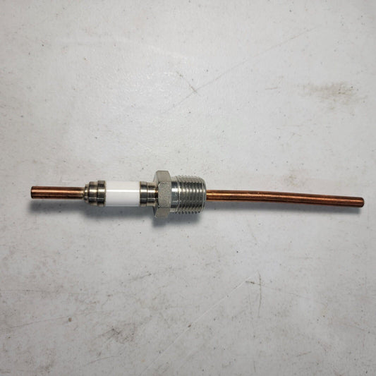 1/2" NPS Thread Vacuum High Voltage High Current Feedthrough Copper Tube