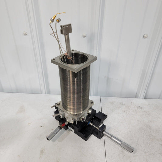 2-Axis X-Y Stage Vacuum Mounted Probe Bellows w/ Electrical Feedthroughs
