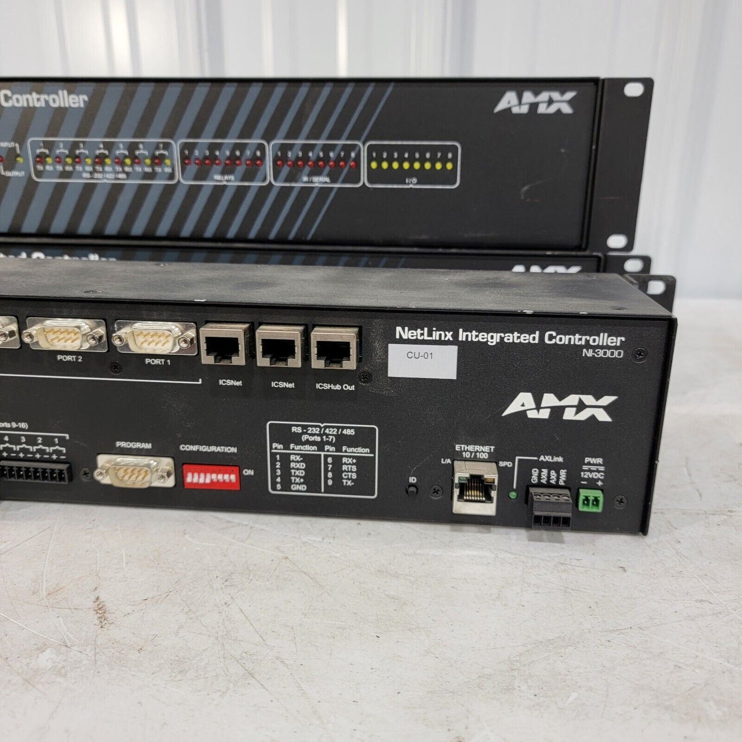 *Lot of 3* AMX NI-3000 NetLinx Integrated Controller with Rackmount