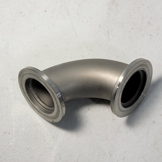 Pfeiffer KF25 Elbow 90° High Vacuum Stainless Steel