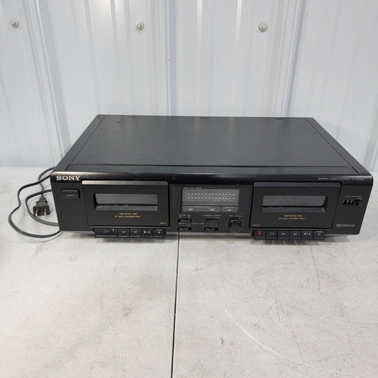 Sony TC-WE305 Double Cassette Tape Deck Recorder High Speed HiFi